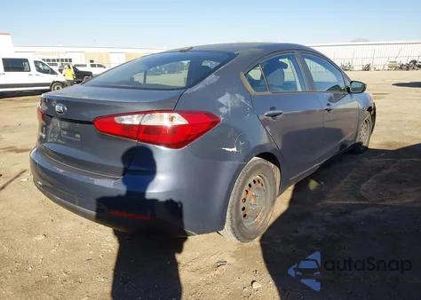 2015 Kia Forte Lx z USA, uszkodzony, nr VIN KNAFX4A67F5434246